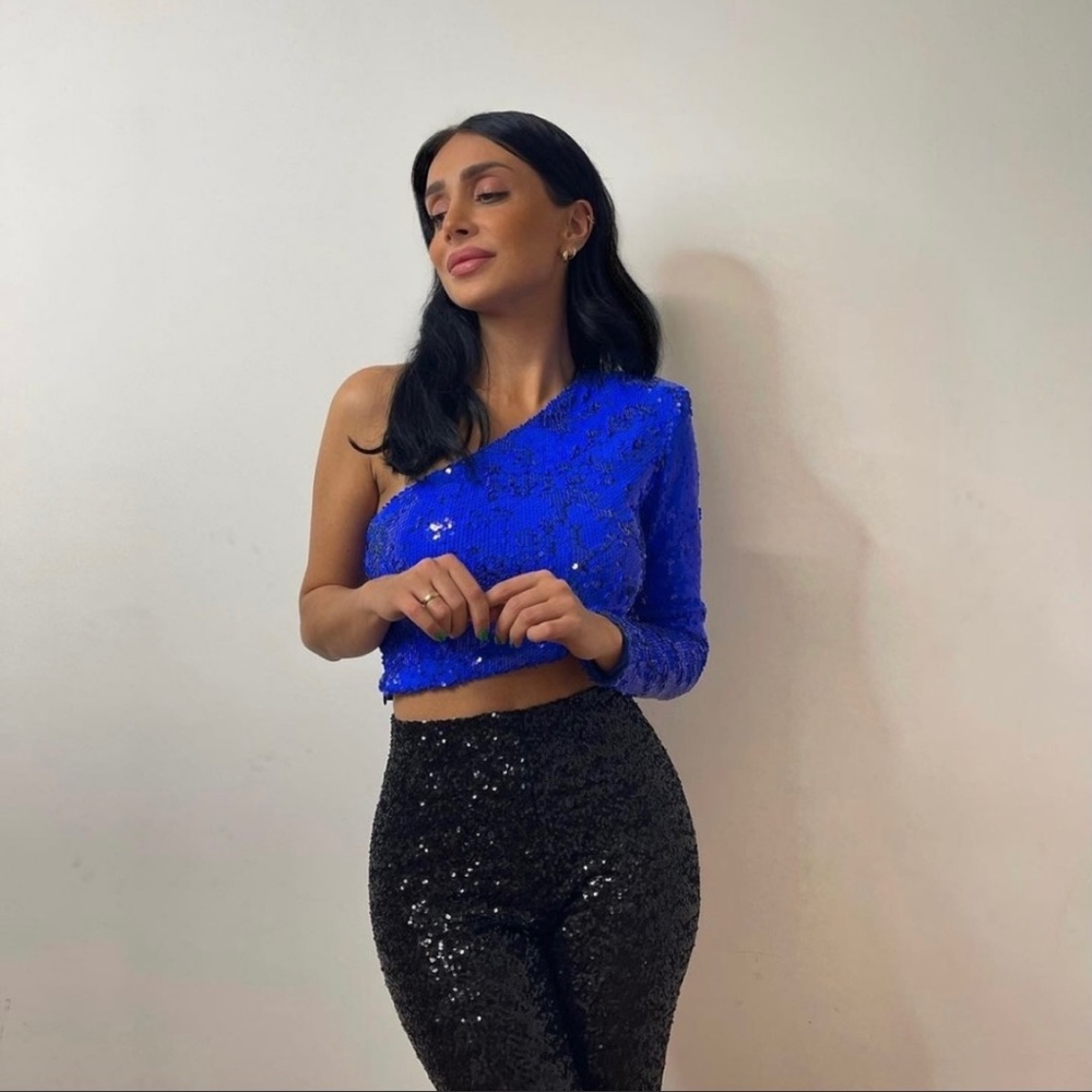 ZARA Bloggers Fav Sequin Top